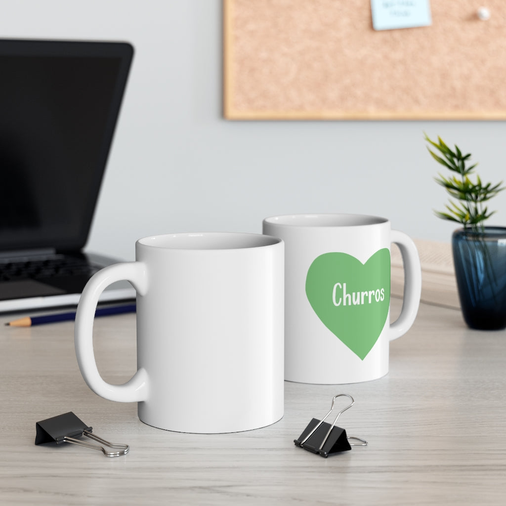 I Heart Churros Mug