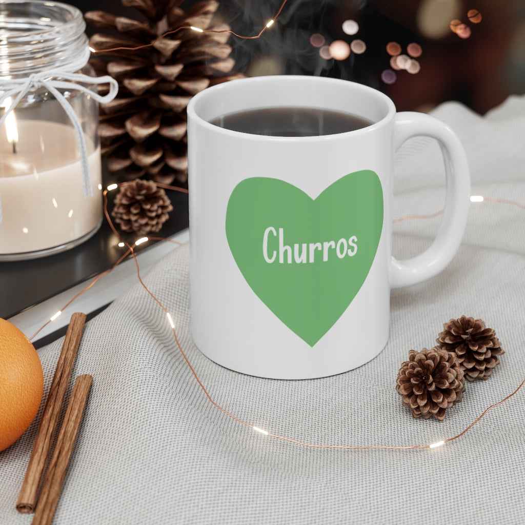 I Heart Churros Mug