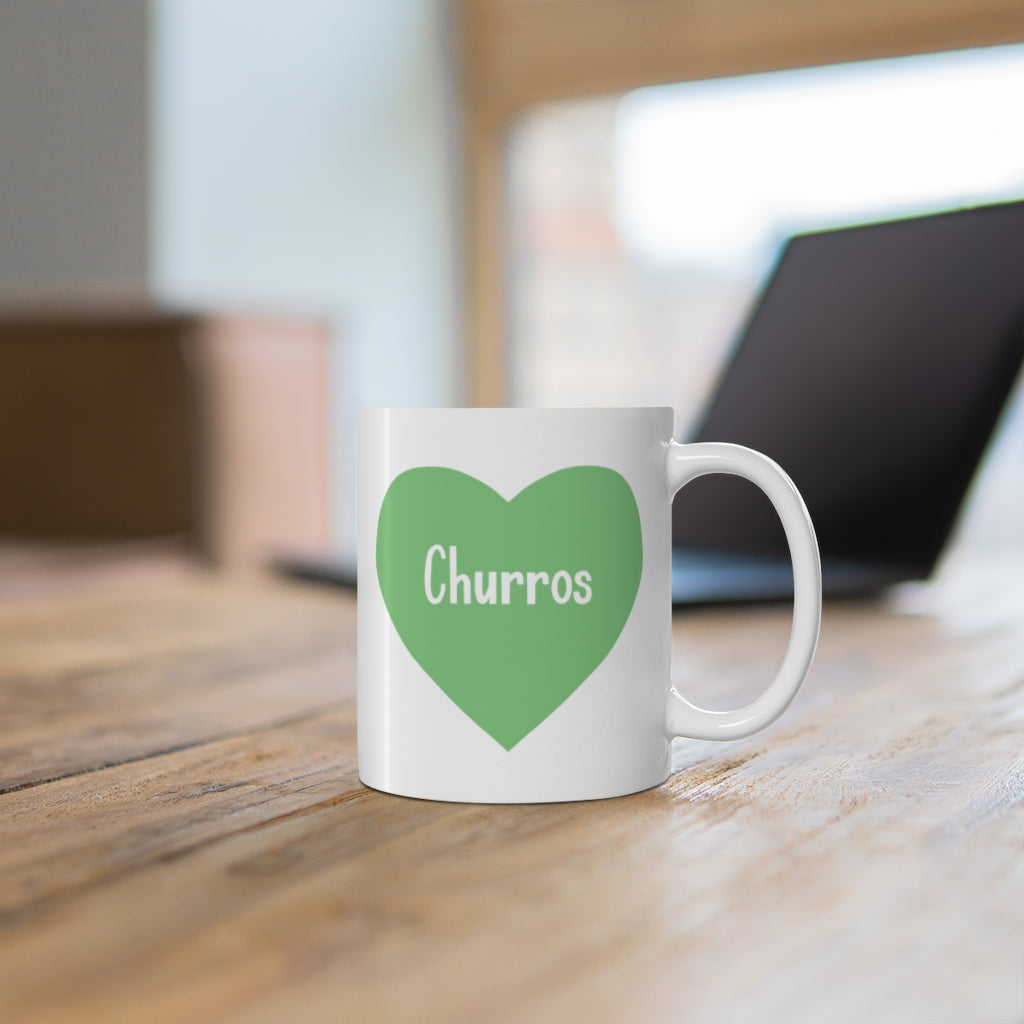 I Heart Churros Mug