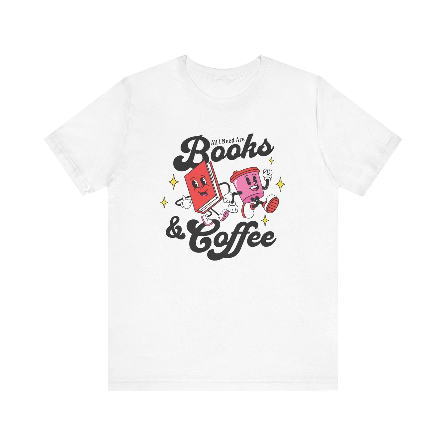 Books and Coffee Shirt