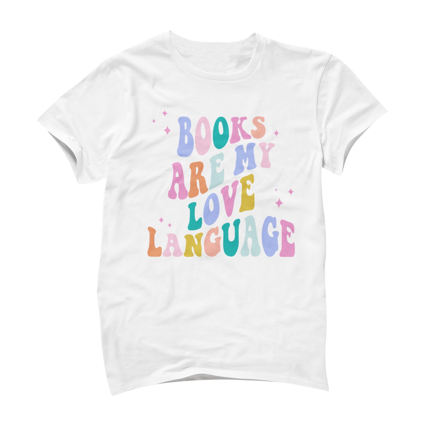 Books Are My Love Language Shirt