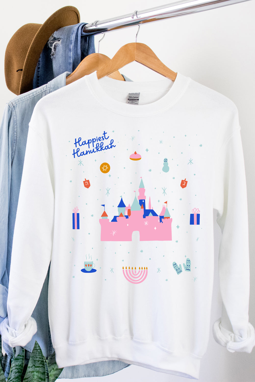 Happiest Hanukkah on Earth Sweatshirt